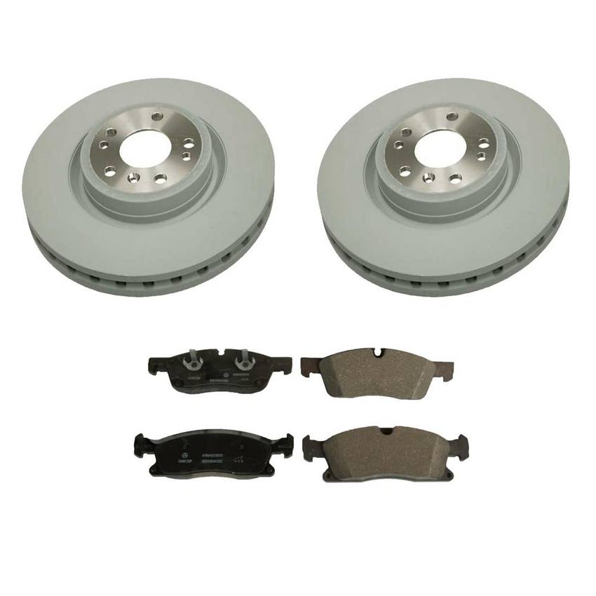 Mercedes Disc Brake Pad and Rotor Kit - Front (330mm) 1664211300